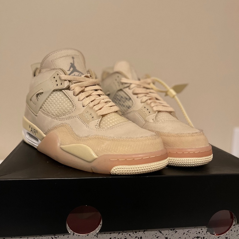 Jordan 4 Retro Off-White Sail (W)
